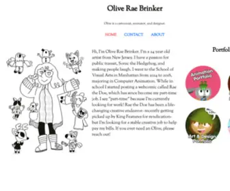 Olivebrinker.com(Olive Rae Brinker) Screenshot