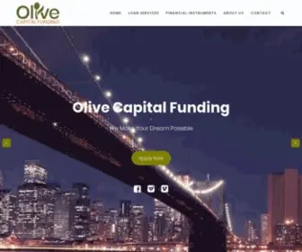 Olivecapitalfunding.com(Asset Based Lending) Screenshot