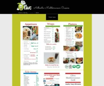 Olivedayton.com(Mediterranean) Screenshot