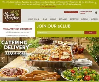 Olivegarden.com(Olive Garden Italian Restaurant) Screenshot