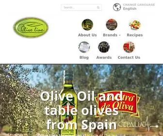 Oliveline.es(Olive Line International) Screenshot