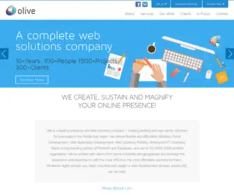 Olivemideast.com(Web Design Company in Dubai) Screenshot