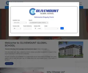 Olivemountglobalschool.com(Olivemount Global School) Screenshot