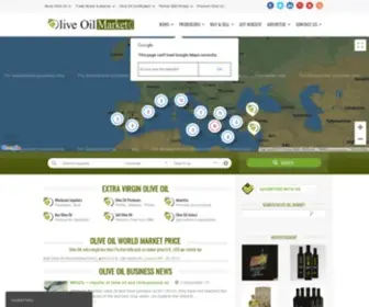 Oliveoilmarket.eu(Wholesale extra virgin olive oil) Screenshot