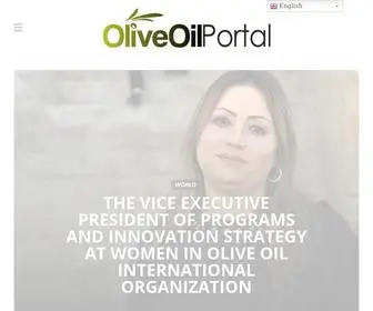 Oliveoilportal.com(Olive Oil Portal) Screenshot