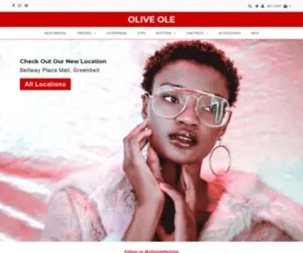 Oliveole.com(Olive Olé) Screenshot