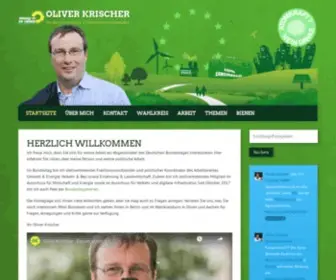 Oliver-Krischer.eu(Oliver Krischer) Screenshot