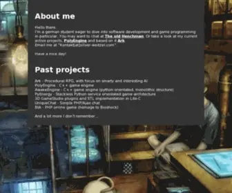 Oliver-Weitzel.com(SirPolly) Screenshot