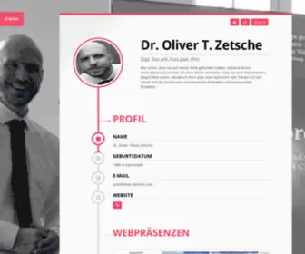 Oliver-Zetsche.com(Oliver Zetsche) Screenshot