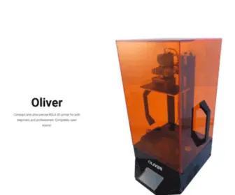 Oliver3D.com(Open source MSLA printer) Screenshot