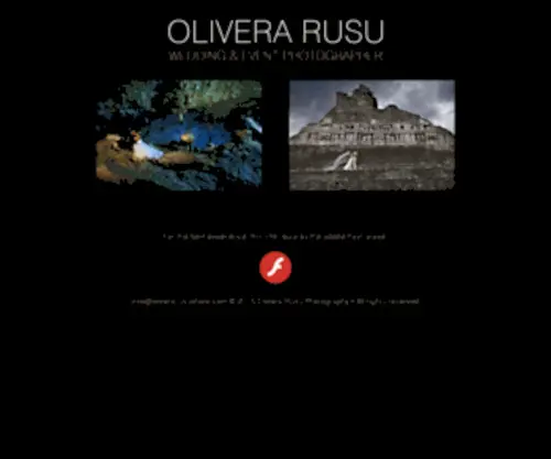 Oliverarusuphoto.com("Oli Rusu) Screenshot