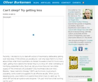 Oliverburkeman.com(Oliver Burkeman) Screenshot