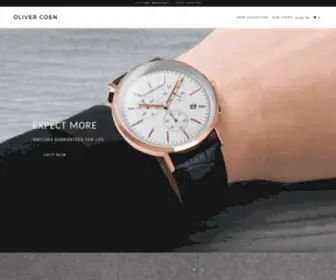 Olivercoen.co.uk(Oliver Coen) Screenshot