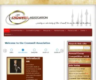 Olivercromwell.org(The Cromwell Association) Screenshot