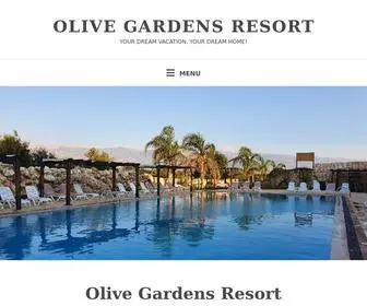 Oliveresort.com(It's your dream) Screenshot