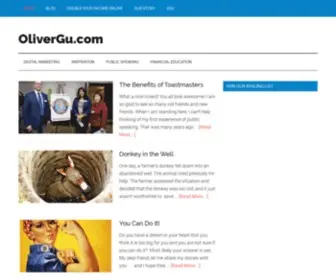 Olivergu.com(Achieve a happy) Screenshot