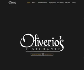 Oliveriosristorante.com(Oliverio's on the Wharf) Screenshot