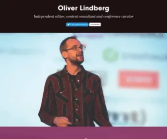Oliverlindberg.com(Oliver Lindberg) Screenshot