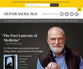 Oliversacks.com(Oliver Sacks) Screenshot