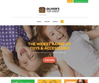 Oliverstoychest.co.uk(Toys and Games) Screenshot