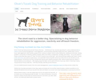 Oliverstravelsdogtraining.com(Oliver's Travels Dog Training and Behavior Rehabilitation) Screenshot