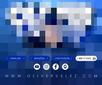 Olivervelez.com(Oliver Velez Landing) Screenshot