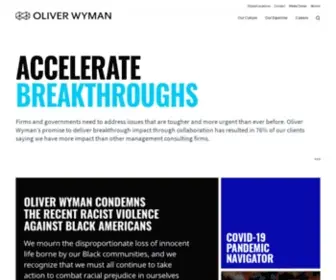 Oliverwyman.com(Oliver Wyman) Screenshot