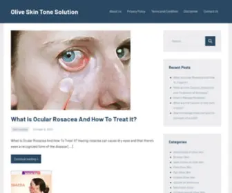 Oliveskintonesolution.com(Olive Skin Tone Solution) Screenshot
