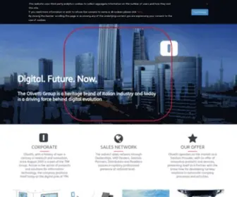 Olivetti.it(Design meets Technology) Screenshot