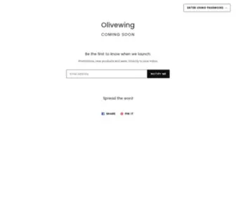 Olivewing.com(Olivewing) Screenshot