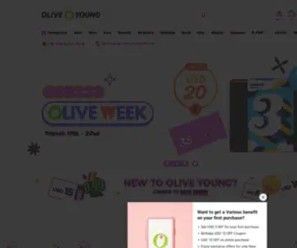 Oliveyoung.com(Kbeauty) Screenshot