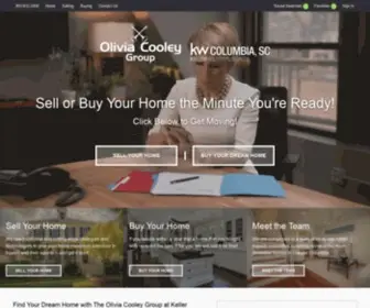 Oliviacooley.com(Greater Columbia Real Estate) Screenshot