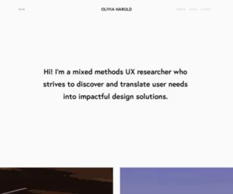 Oliviaiharold.com(Olivia Harold) Screenshot