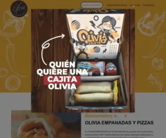 Oliviapizzas.com(Olivia Empanadas Pizzas) Screenshot