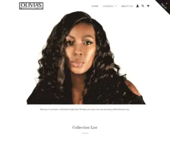 Oliviashaircollection.com(Real Hair Global LLC) Screenshot