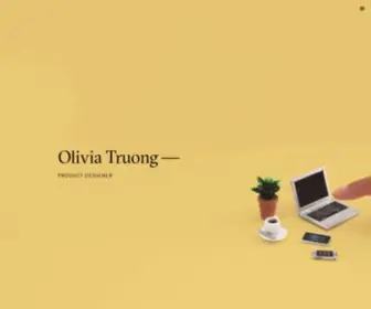 Oliviatruong.design(Olivia Truong) Screenshot