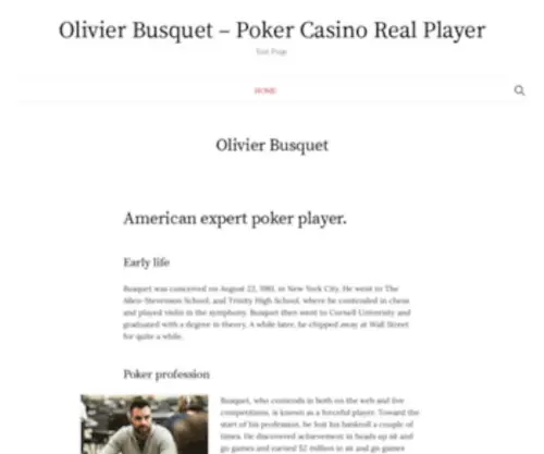 Olivierbusquet.com Screenshot