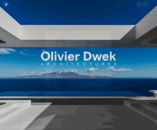 Olivierdwek.com(Olivier Dwek Architectures) Screenshot