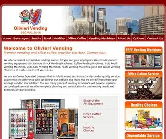 Olivierivending.com(Olivieri Vending) Screenshot