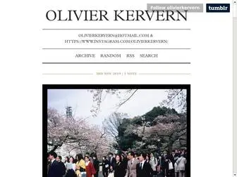 Olivierkervern.com(OLIVIER KERVERN PHOTOGRAPHER) Screenshot