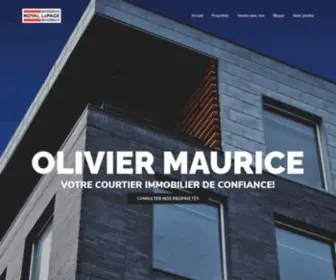 Oliviermaurice.com(Olivier Maurice) Screenshot