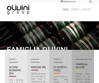 Olivinigroup.com(Travi Inox) Screenshot