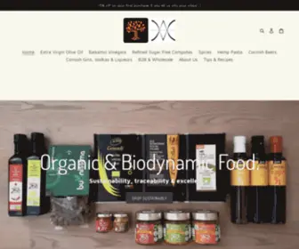 Olivocracy.co.uk(Organic& Biodynamic Condiments) Screenshot