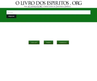 Olivrodosespiritos.org(Olivrodosespiritos) Screenshot
