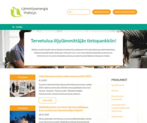 OljYlammitys.fi(Öljylämmitys) Screenshot