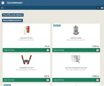 Olkompaniet.se(Ölkompaniet) Screenshot