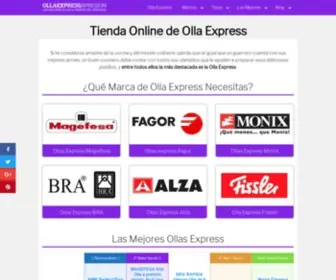 Ollaexpressapresion.com(Tienda Online de) Screenshot