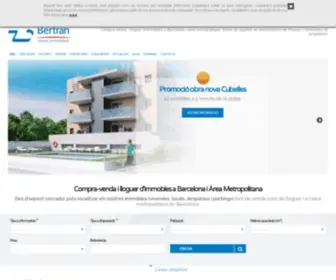 Ollebertran.com(Agència Immobiliària A Barcelona) Screenshot