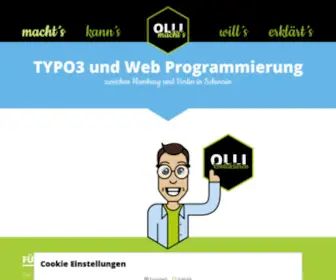 Olli-Machts.de(Erfahrener TYPO3 Freelancer und Webentwickler zwischen Berlin und Hamburg) Screenshot