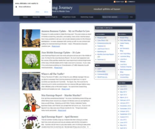 Olliehales.com(My Online Marketing Journey) Screenshot